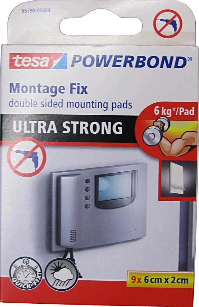 TEIP KAHEPOOLNE POWERBOND 9TK 20X60MM