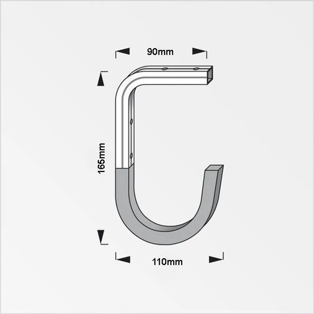 GARAAZINAGI 100 X 1 ALUMINIUM PUNANE