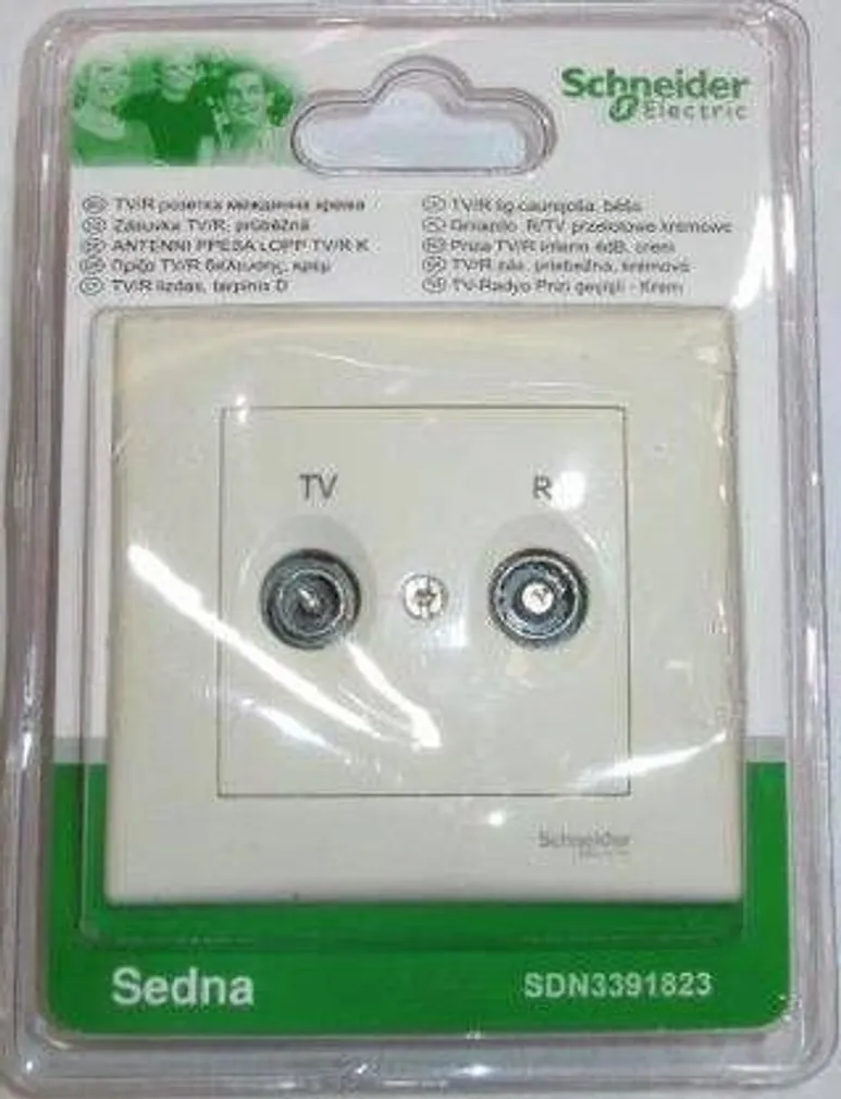 ANTENNI PPESA LÄBIV TV/R KREEM SEDNA