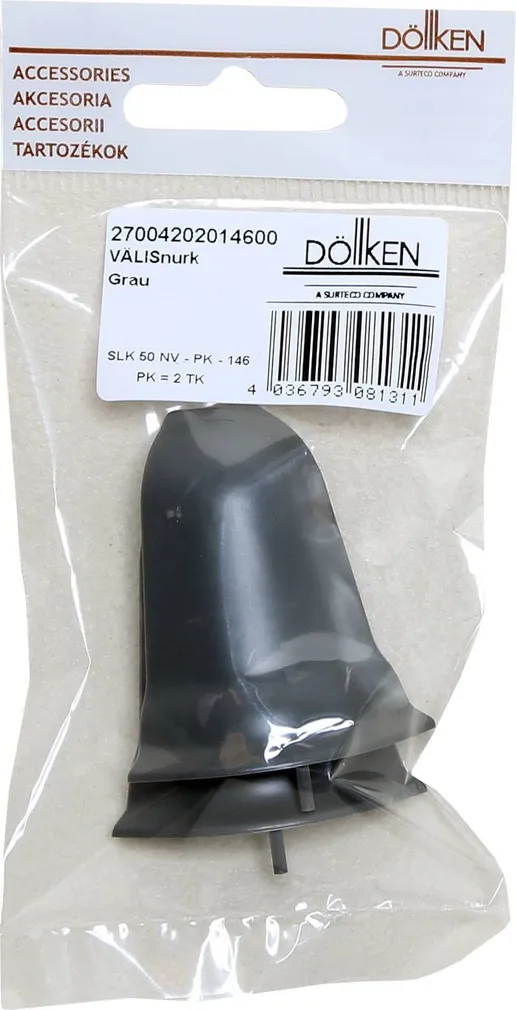 VÄLISNURK DURI HALL SLK50-146 2TK/PK