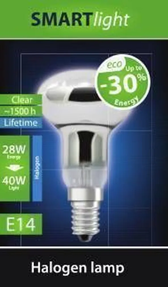 HALOGEENLAMP 28W E14 R50 230V
