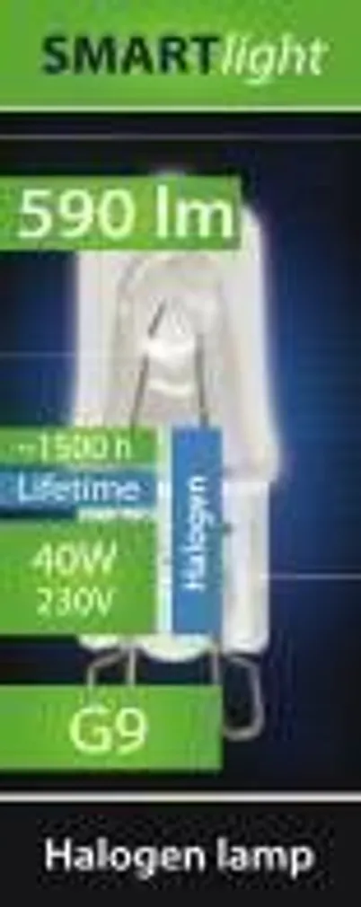 HALOGEENLAMP 40W G9 230V