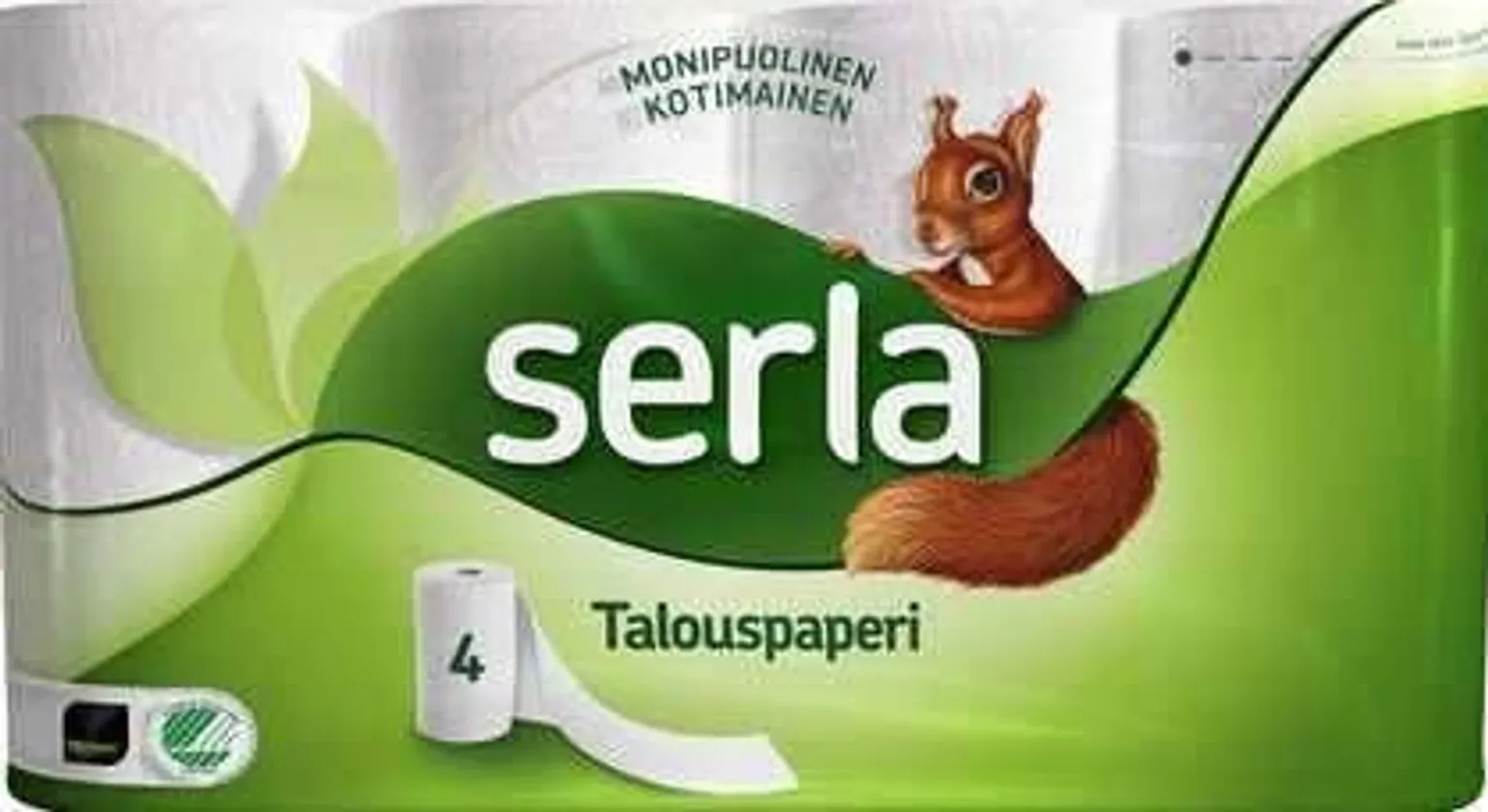 MAJAPIDAMISPABER SERLA ORAVA 2-KIHILINE 4RULLI/PK