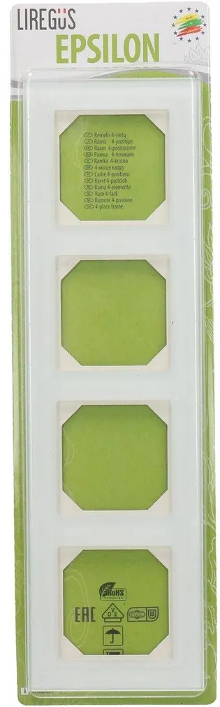 RAAM 4-NE VALGE KLAAS EPSILON