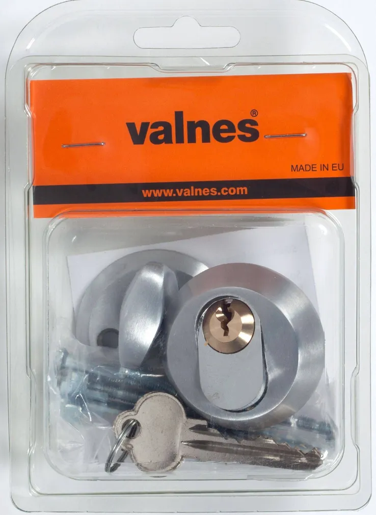 SÜDAMIKU KOMPLEKT ASSA KORPUSELE KROOM SATIIN