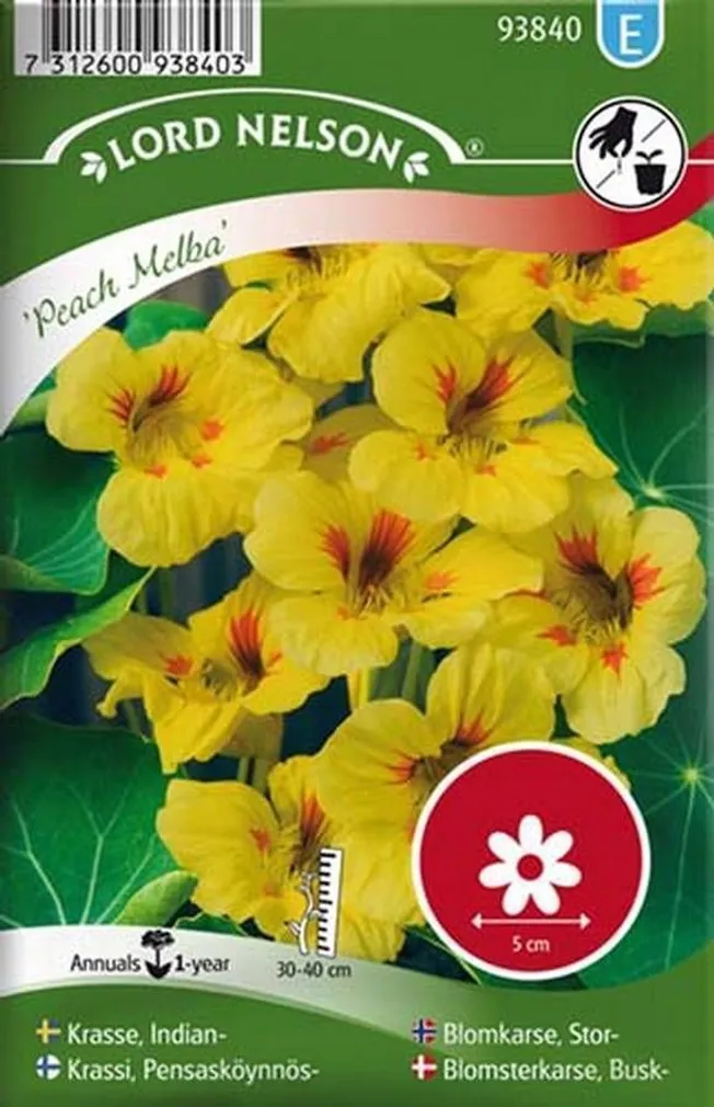 LILLESEEMNED PÕÕSASMUNGALILL "PEACH MELBA" 8G/PK