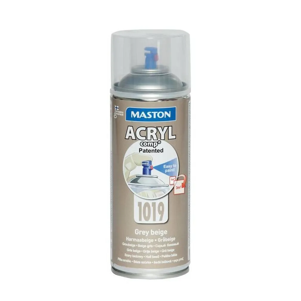 AEROSOOLVÄRV ACRYL GREY BEIGE 400ML