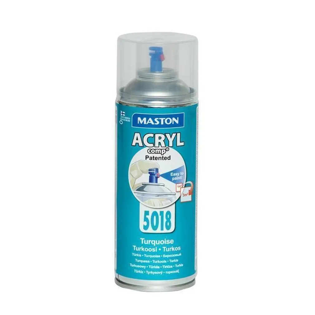 AEROSOOLVÄRV ACRYL TURQUOISE BLUE 400ML