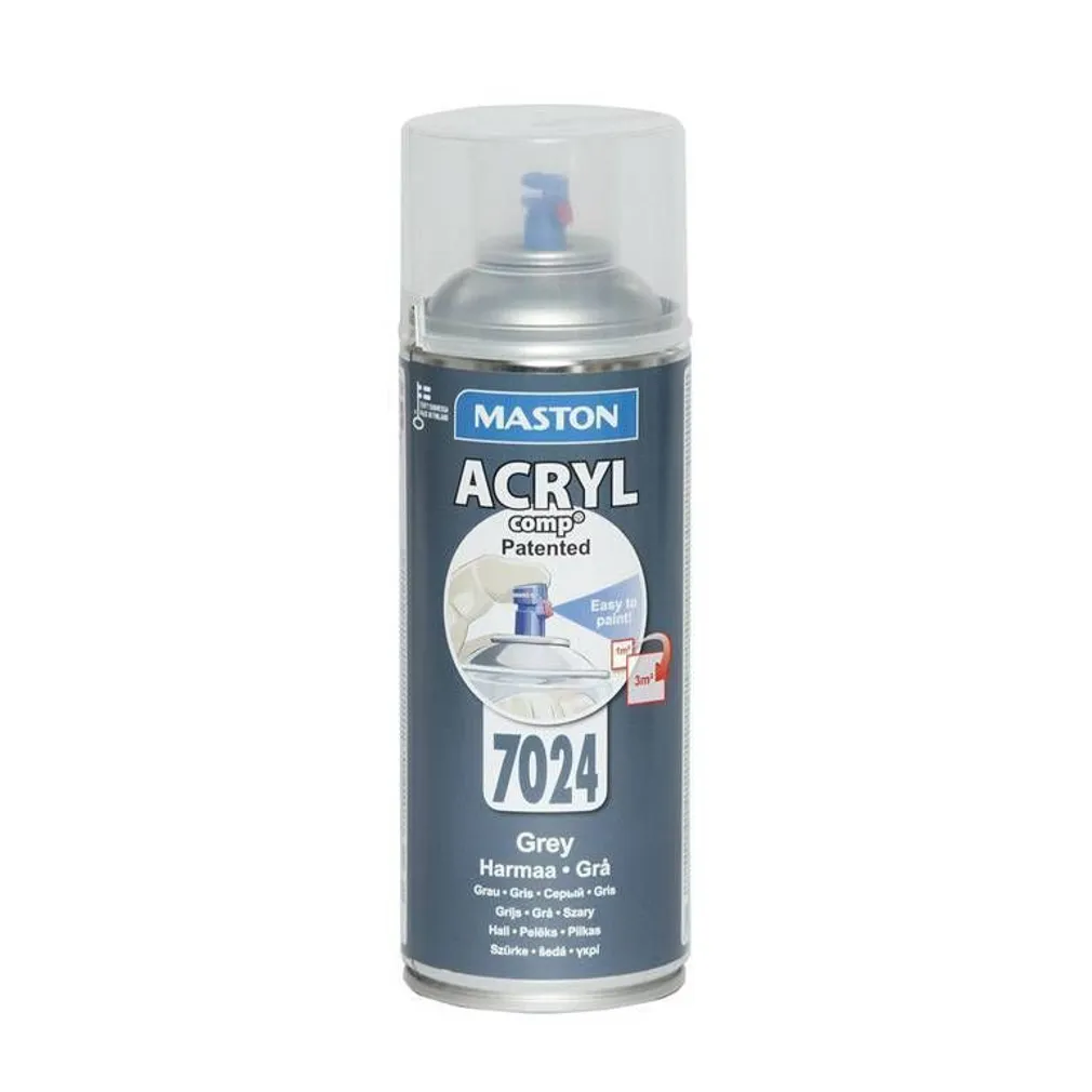AEROSOOLVÄRV ACRYL GRAPHITE GREY 400ML
