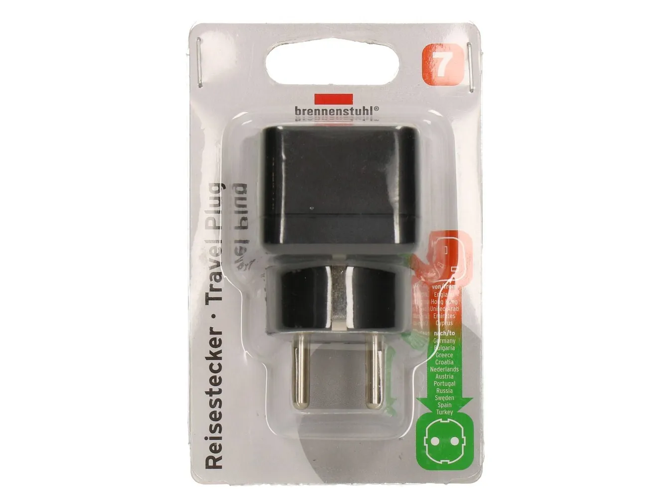 REISIADAPTER EURO/GB