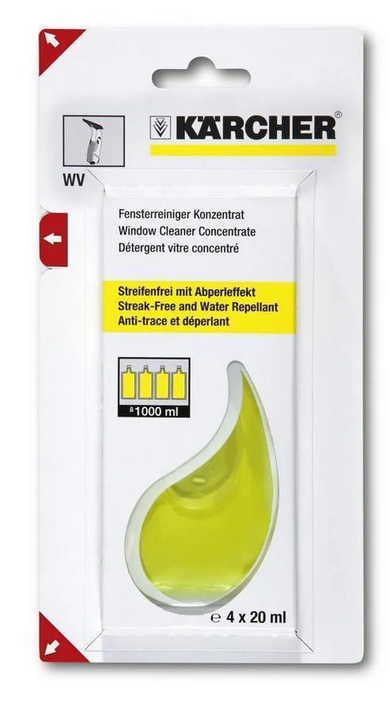 AKNAPUHASTUSVAHENDI KONTSENTRAAT 4X20ML KÄRCHER AKNAPESURILE