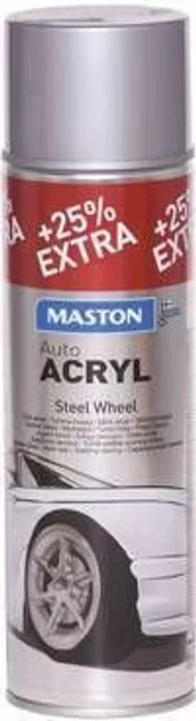 AEROSOOLVÄRV AUTO ACRYL STEEL 500ML