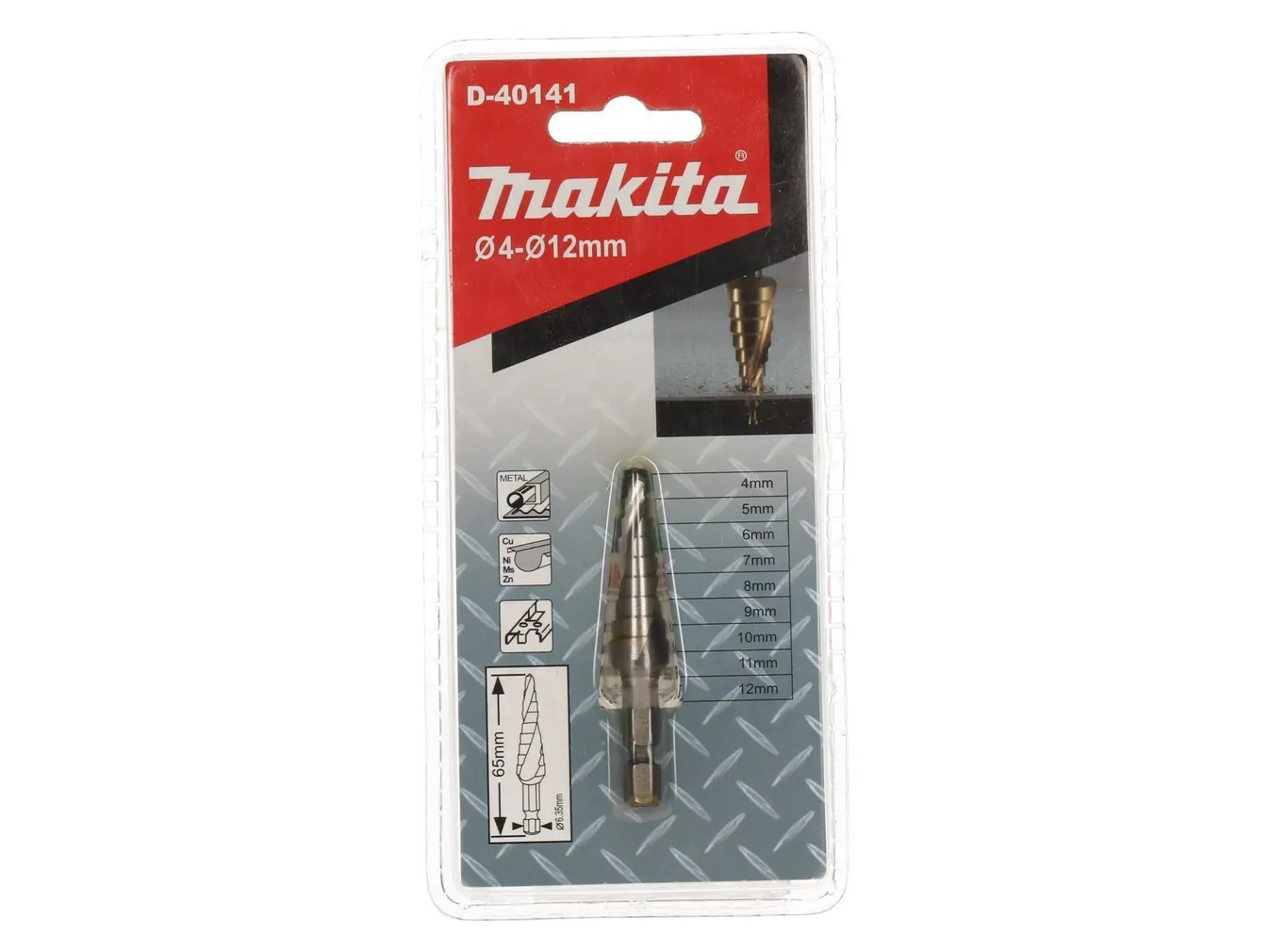 PUUR ASTMELINE SPIRAAL 4-12MM PIKKUS 65/45MM 1/4"