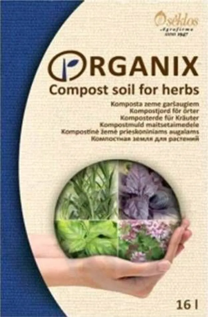 ORGAANILINE KOMPOSTMULD MAITSETAIMEDELE 4L