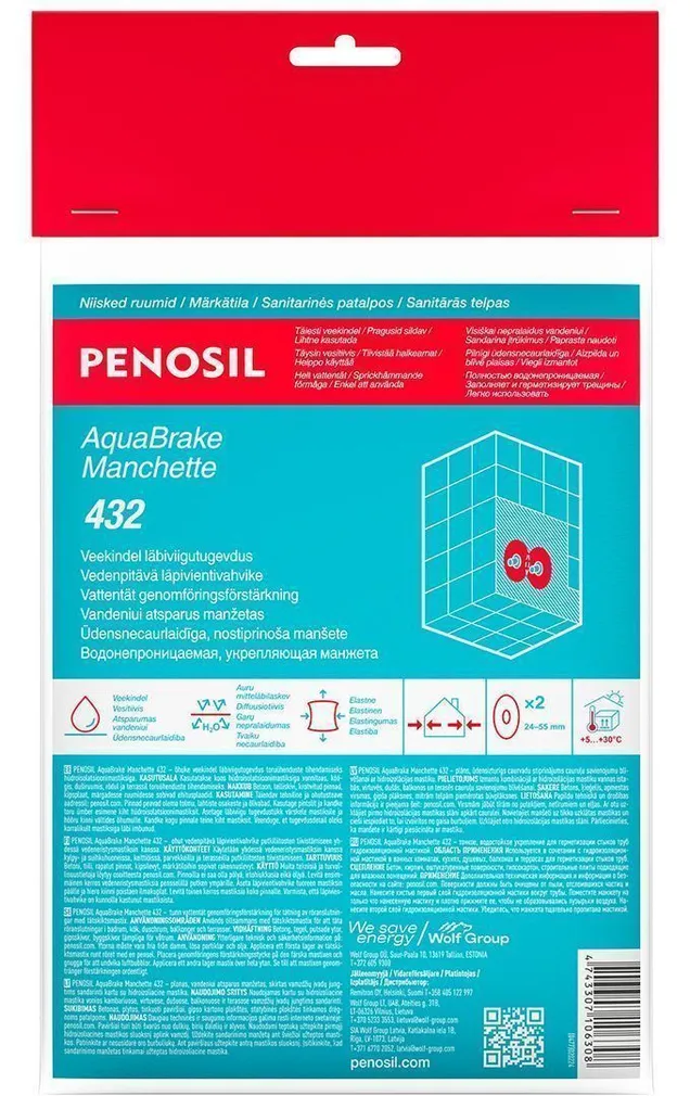 LÄBIVIIGUMANSETT PENOSIL AQUABRAKE 432 24-55MM