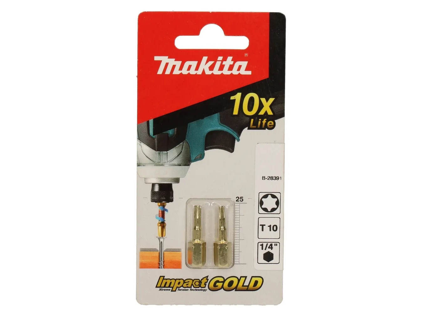 TORSION KRUVIKEERAJA OTSIKUD TX 10-25MM 2TK