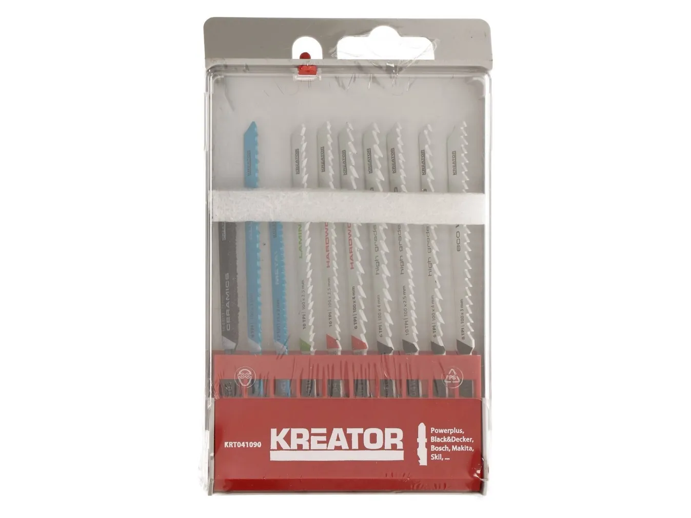 TIKKSAETERADE KOMPL. 10-OSALINE