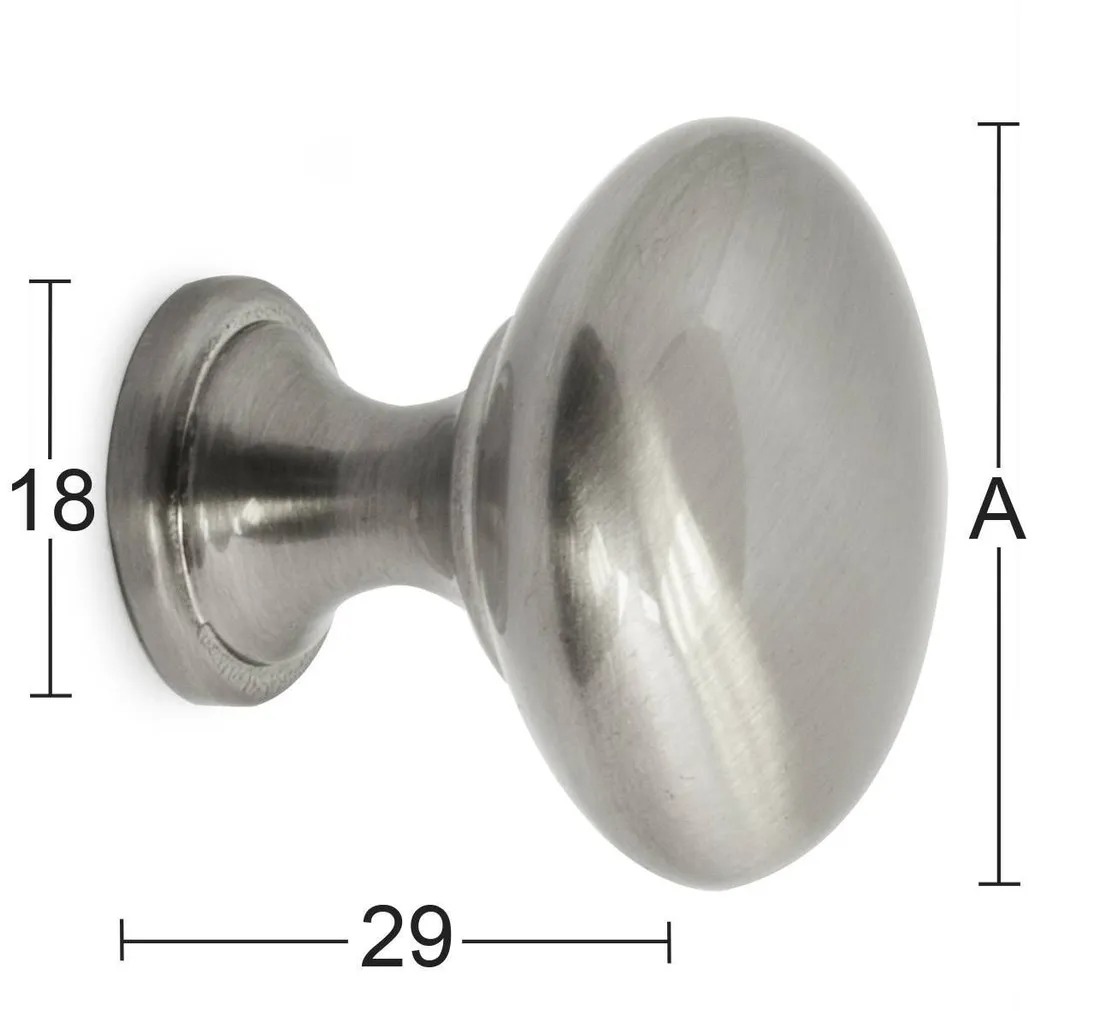 MÖÖBLINUPP AMADEUS 27,5MM HARJ.NIKKEL 1TK