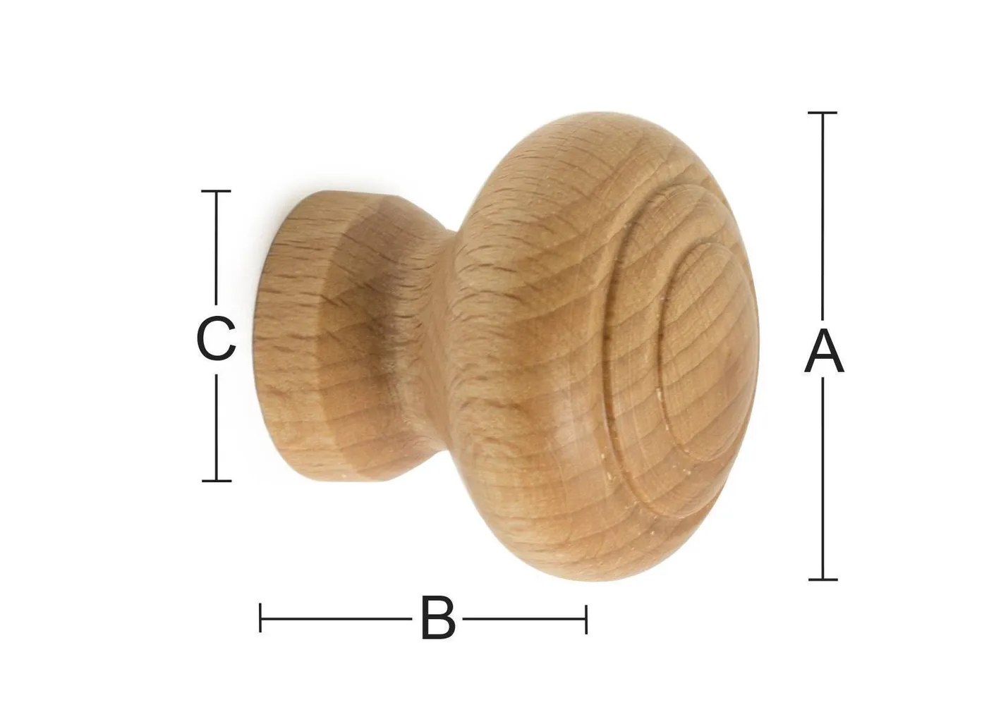 MÖÖBLINUPP FRANK 45MM PÖÖK 2TK