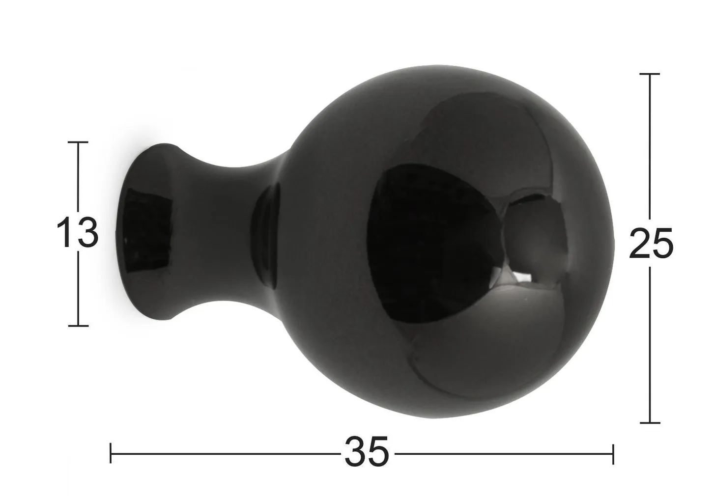 MÖÖBLINUPP WILLIAM 25MM NIKKEL 1TK