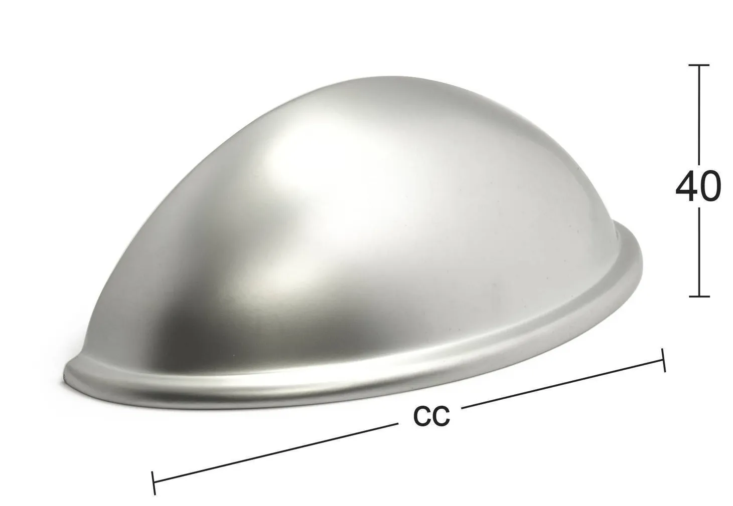 MÖÖBLIKÄEPIDE NATHALIE 64MM MATTKROOM 2TK