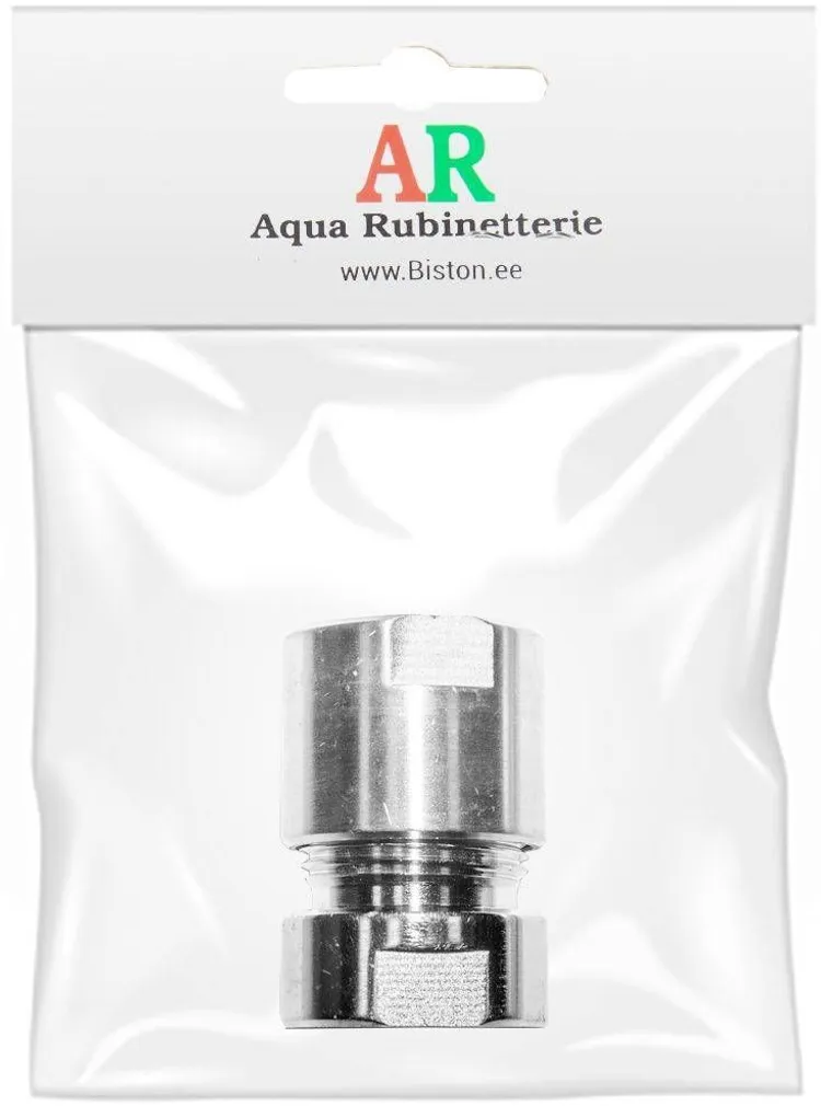 KÄTERÄTIKUIVATI ÜHENDUSMUTTER AQUALINE 1"SK/VK RV.TERAS