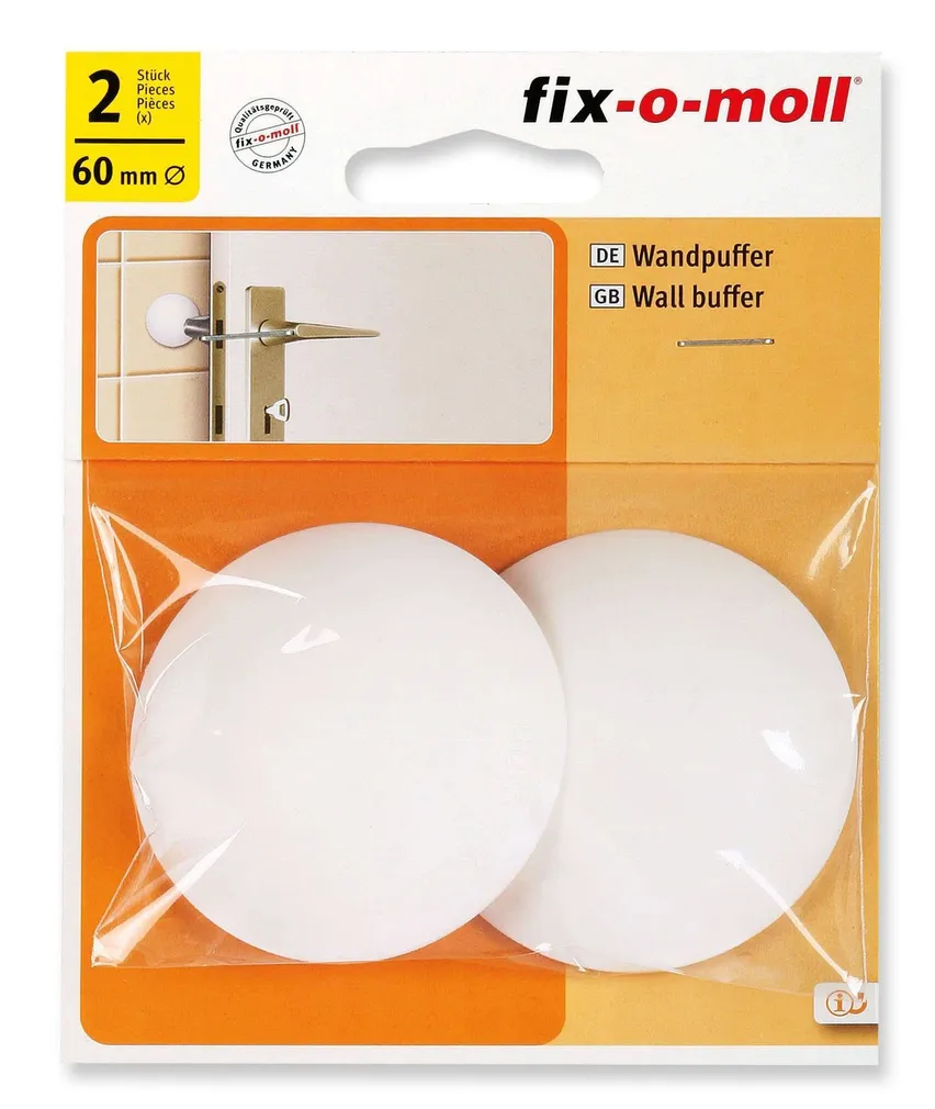 UKSESTOPPER ISELIIMUV/KRUVI VALGE 2TK 60MM Ø