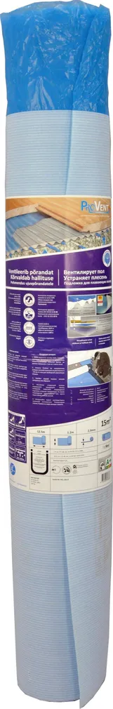 ALUSVAIP 2,3MM PROVENT 1,2X12,5M RULL /15,0 M2 KILEGA