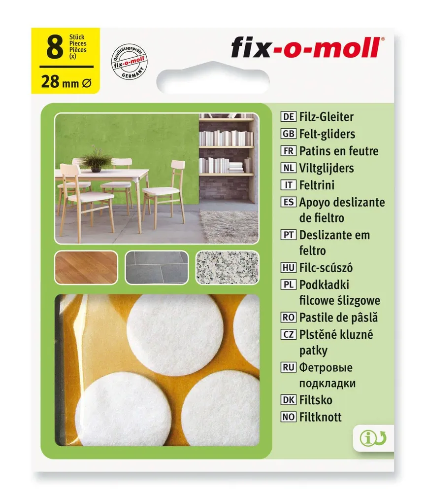 MÖÖBLIVILT ISELIIMUV VALGE 8TK 28MMØ