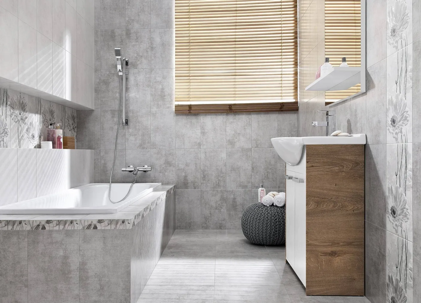 KERAAMILINE SEINAPLAAT 25X40 ANDANTE BIANCO