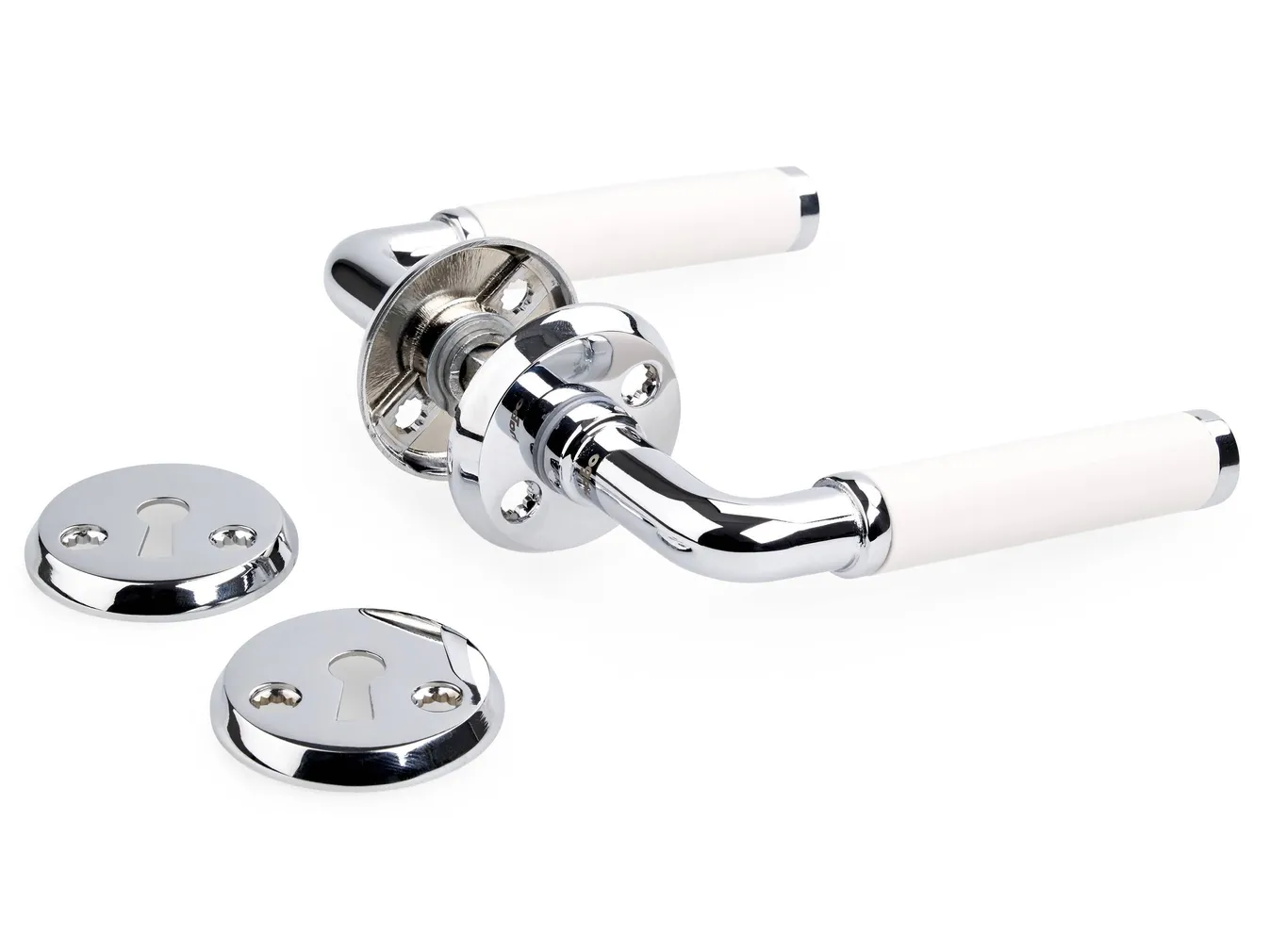 KÄEPIDE SISEUKSELE A384 VAL/KROOM