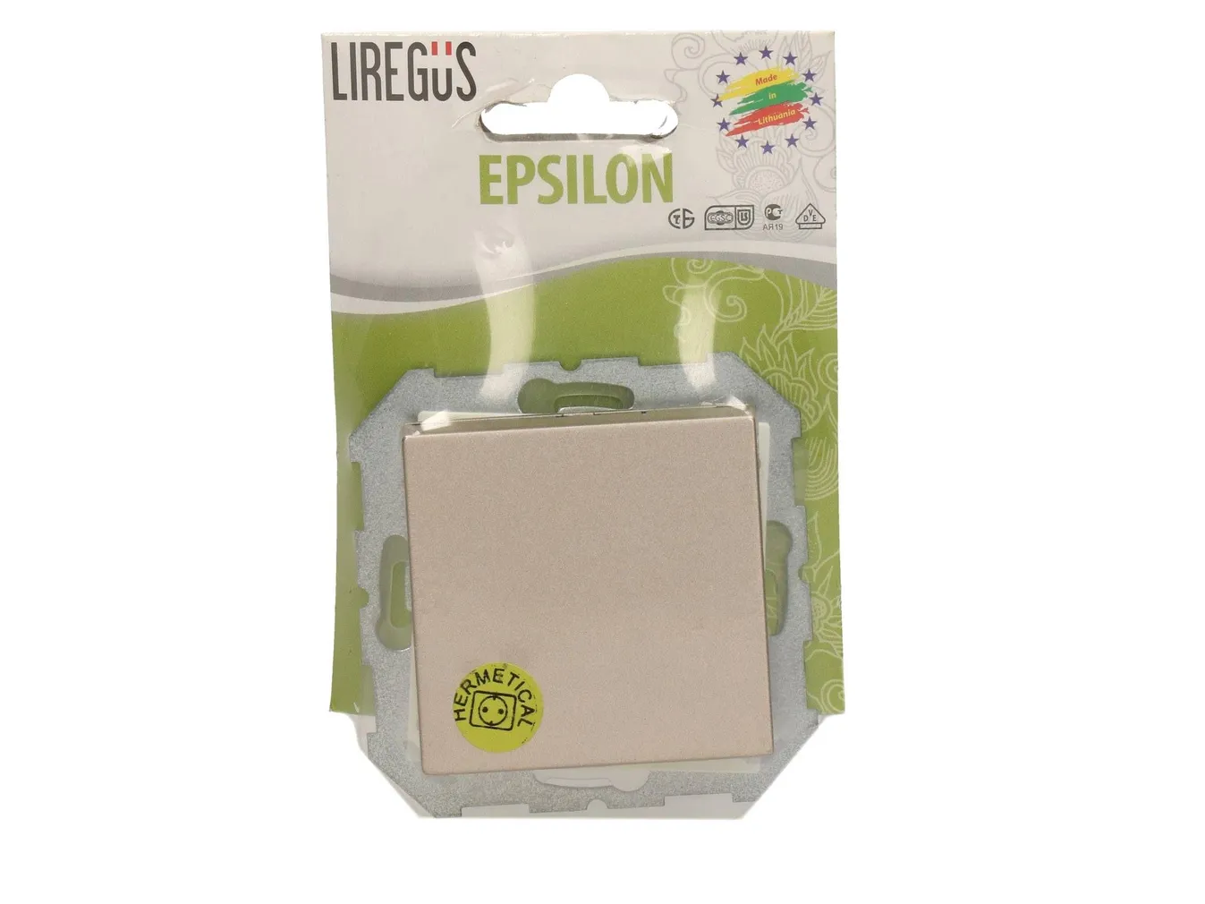 PISTIKUPESA MAANDUSEGA RAAMITA IP44 EPSILON ŠAMPANJA