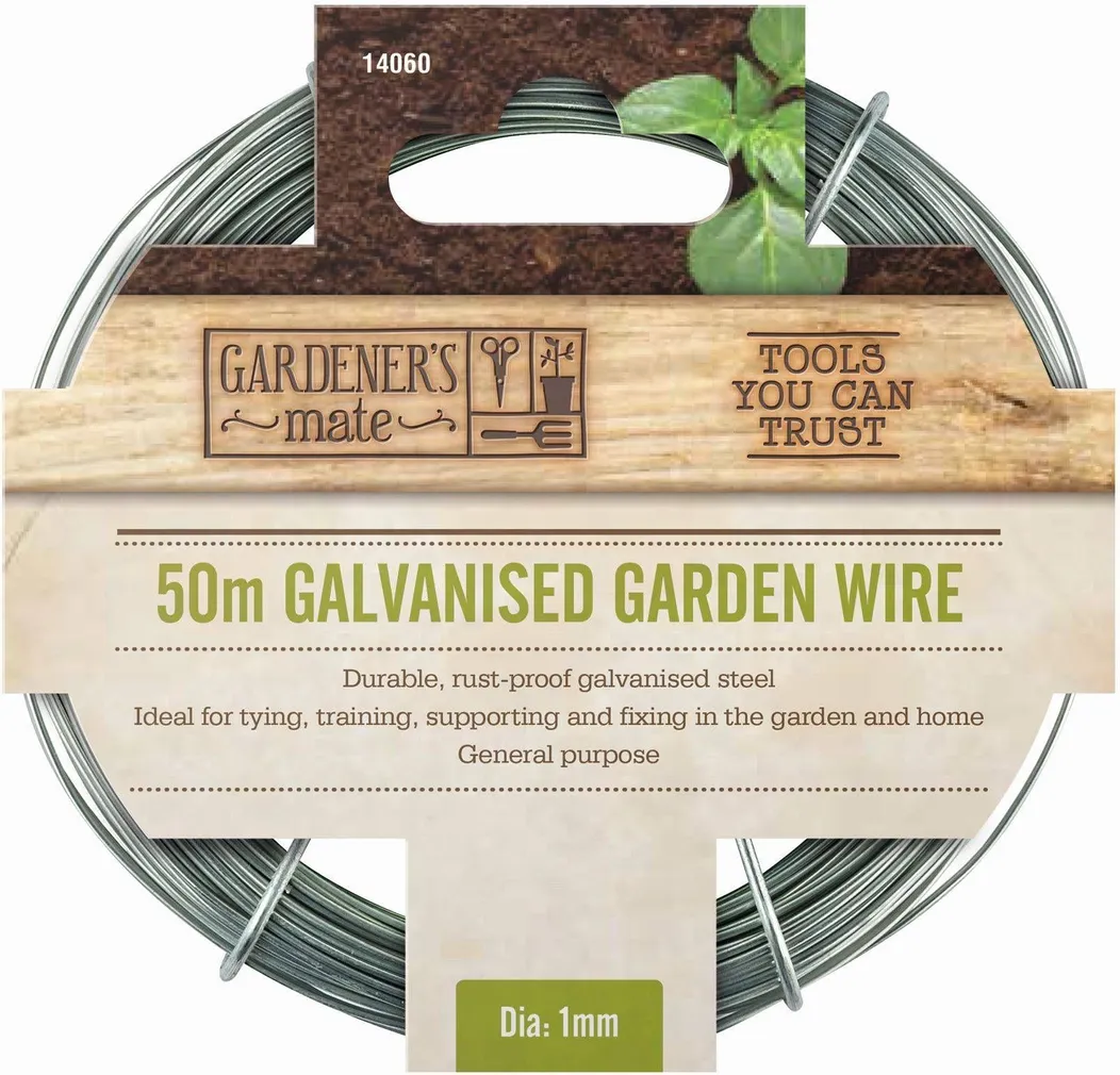 TRAAT GARDMAN GALVANISEERITUD 1MMX50M