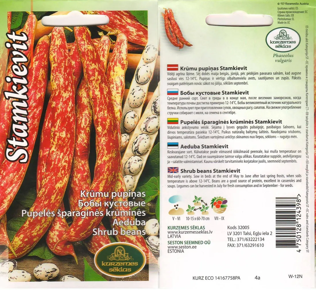 SEEMNED KURZEMES SEKLAS AEDUBA STAMKIEVIT 10G