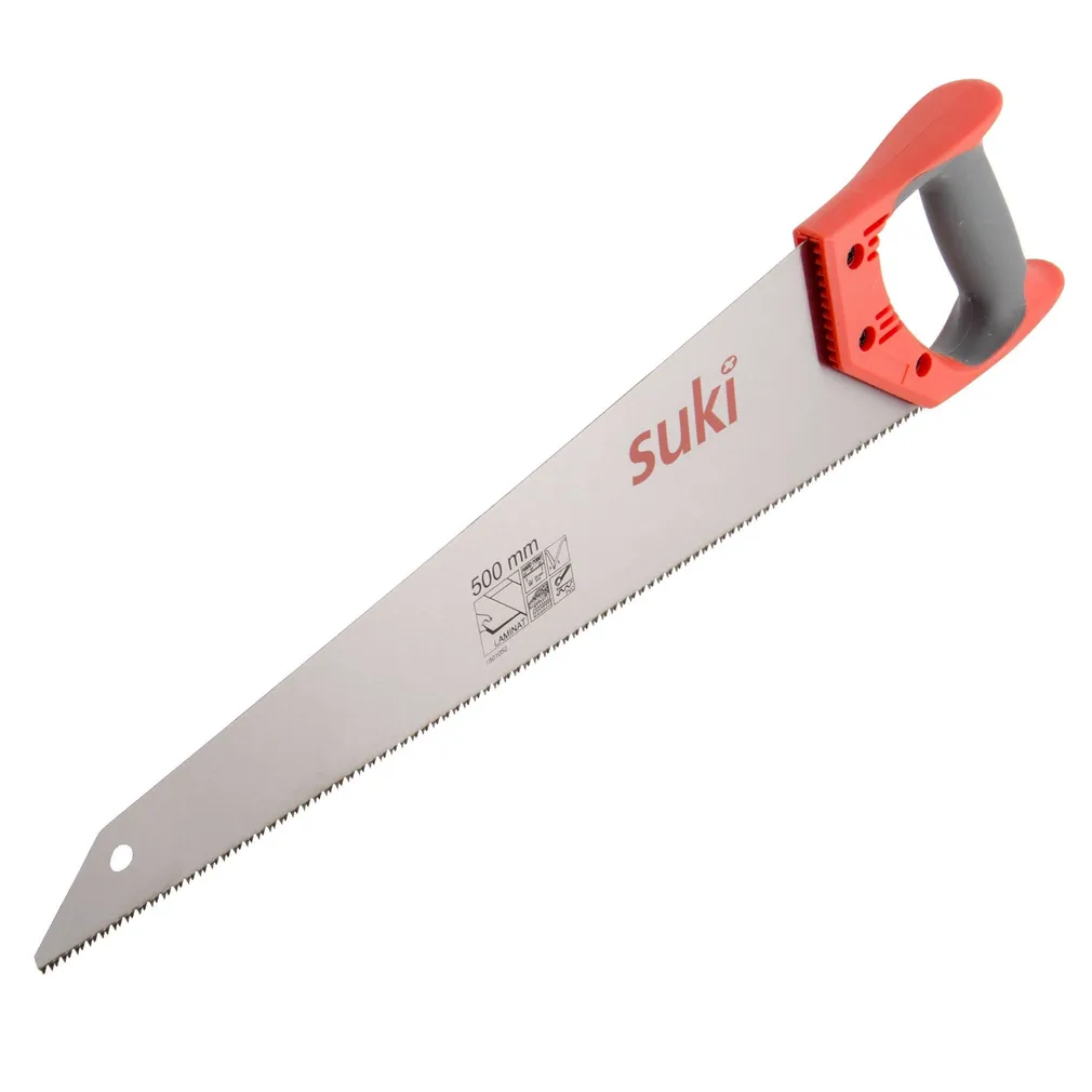 KÄSISAAG SUKI LAMINAADILE 500MM ERGONOOMILINE KÄEPIDE