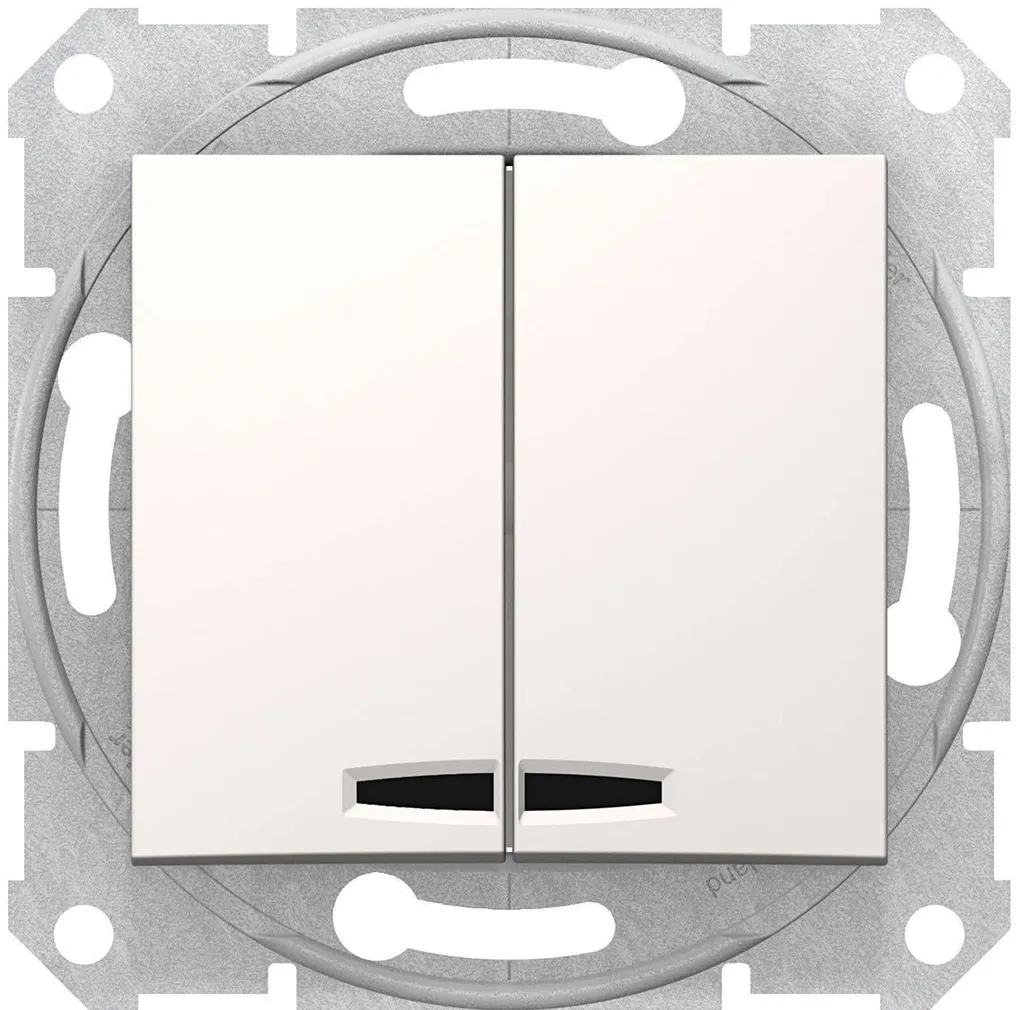 KAHENE LÜLITI SEDNA INDUKTSIOONLAMP RAAMITA SÜVISTATAV KREEM