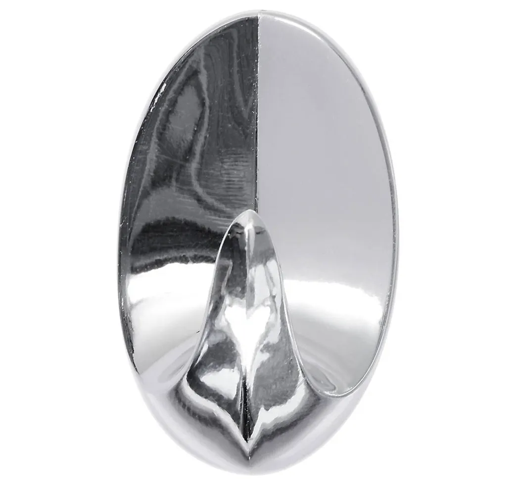 NAGI OVAALNE 55X34X28MM KROOM 2TK KLEEBITAV