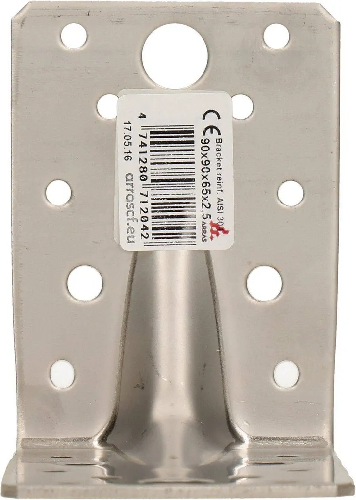 NAELUTUSNURGIK ARRAS 90X90X65X2,5 TUG. ROOSTEVABA A2, CE