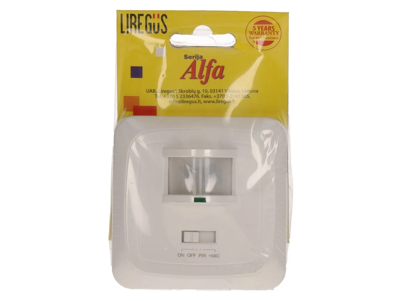 LIIKUMISANDUR SÜV. ALFA VALGE