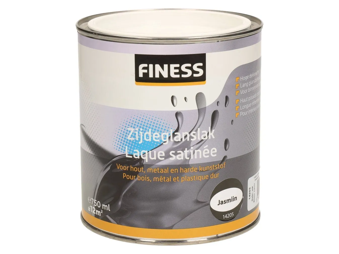 UNIVERSAALVÄRV FINESS 0,75L JASMIIN (14205) SIIDJASMATT