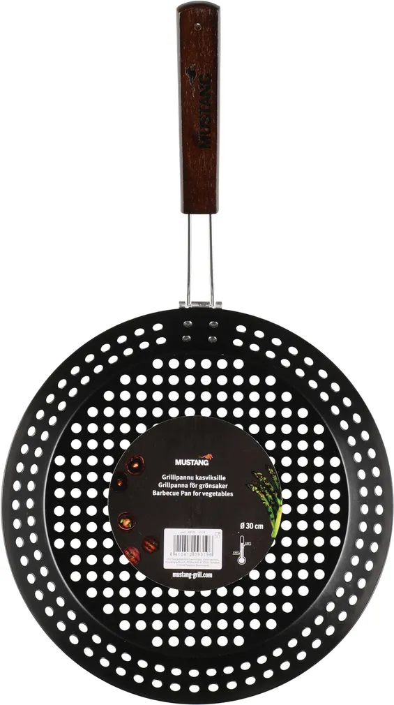 GRILL WOK PANN MUSTANG Ø30CM