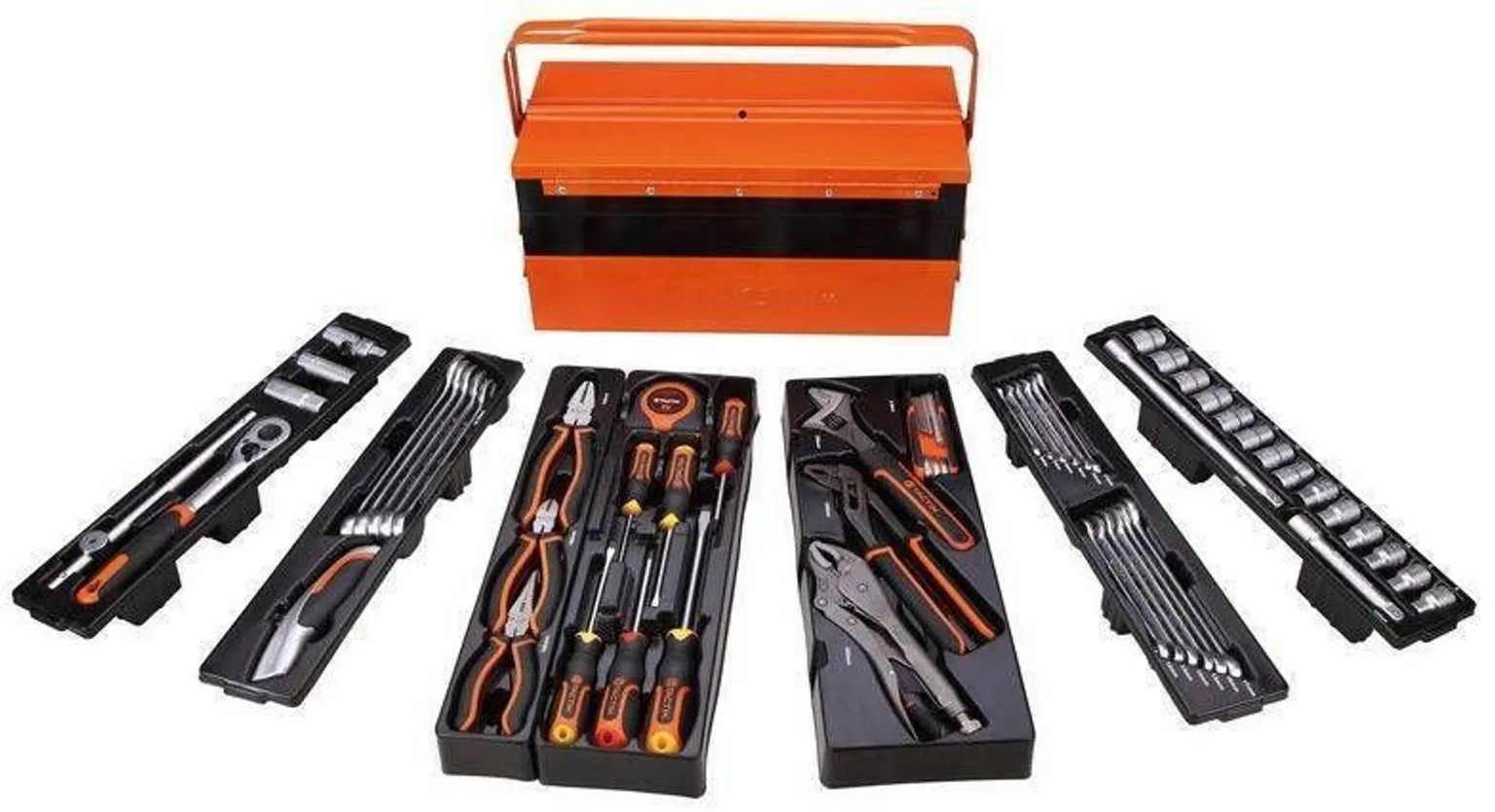 TÖÖRIISTAKOMPLEKT METALLKOHVRIS TACTIX 60-OSALINE