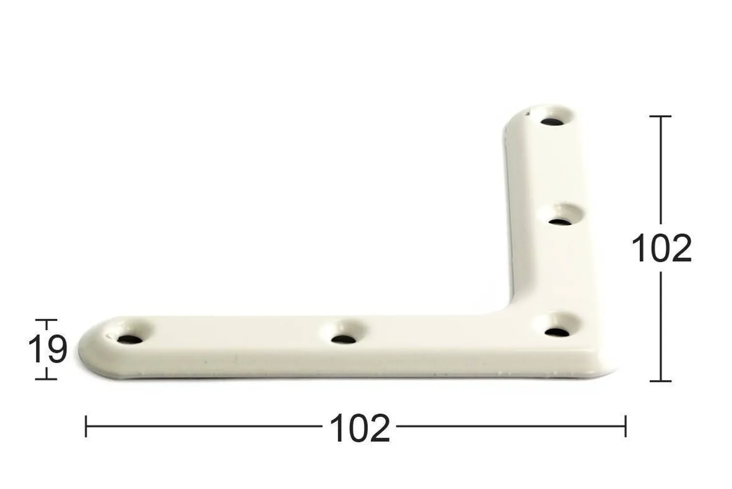 ANKNANURGIK 102X102MM VALGE 1154
