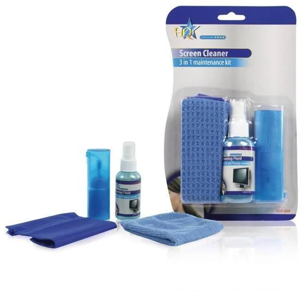 EKRAANIPUHASTUSVEDELIK 60ML + LAPP HARI JA KOTT HQ