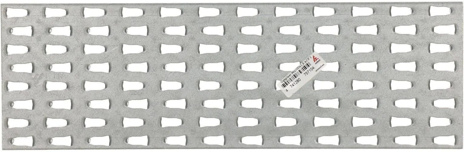 OGAPLAAT 96X300X1,3 MM