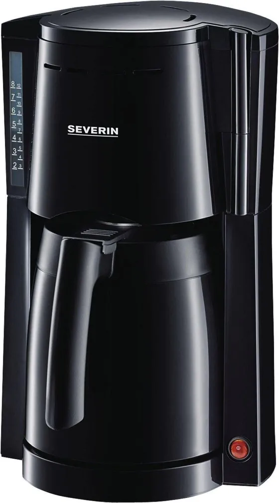 KOHVIMASIN SEVERIN TERMOS, MUST KA4115 