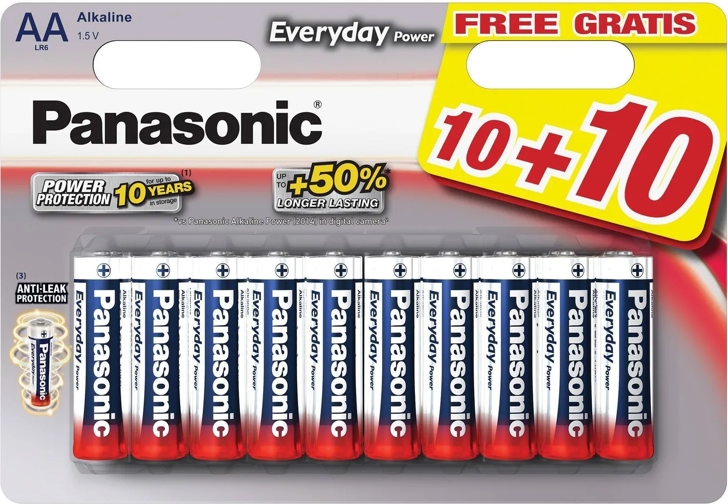 PATAREI EVERYDAYPOWER AA LR06EPS/20BW 10+10