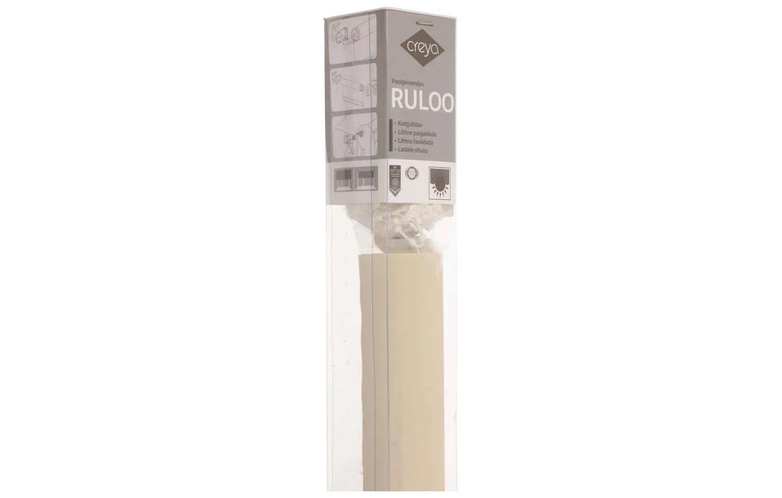 POOLPIMENDAV CREYA RULOO 140X180CM HELEBEEŽ