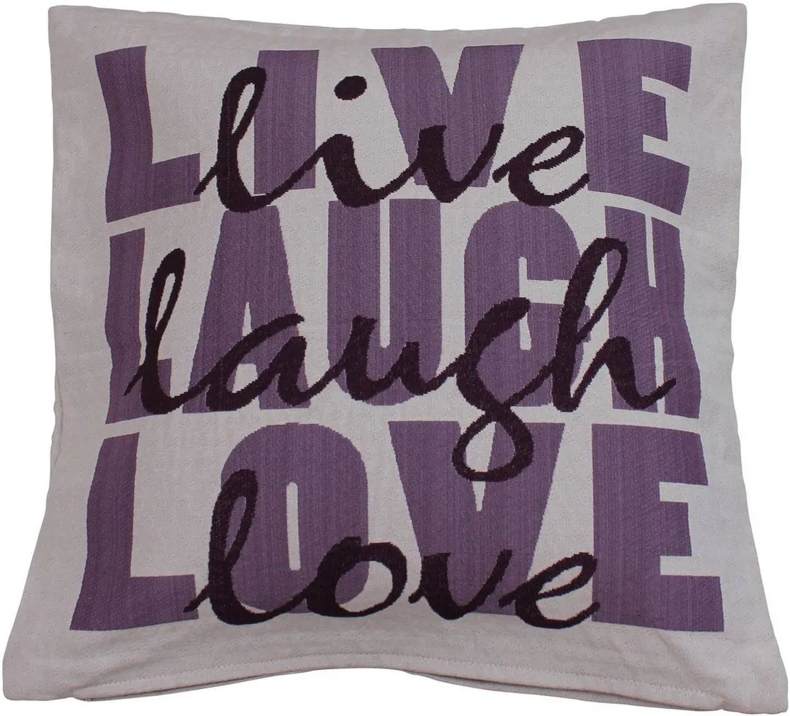 DEKORATIIVPADI LAUGH 40X40 LILLA