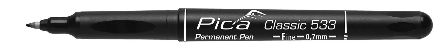 MARKER PICA CLASSIC ÜMAR 1-2MM,VALGE